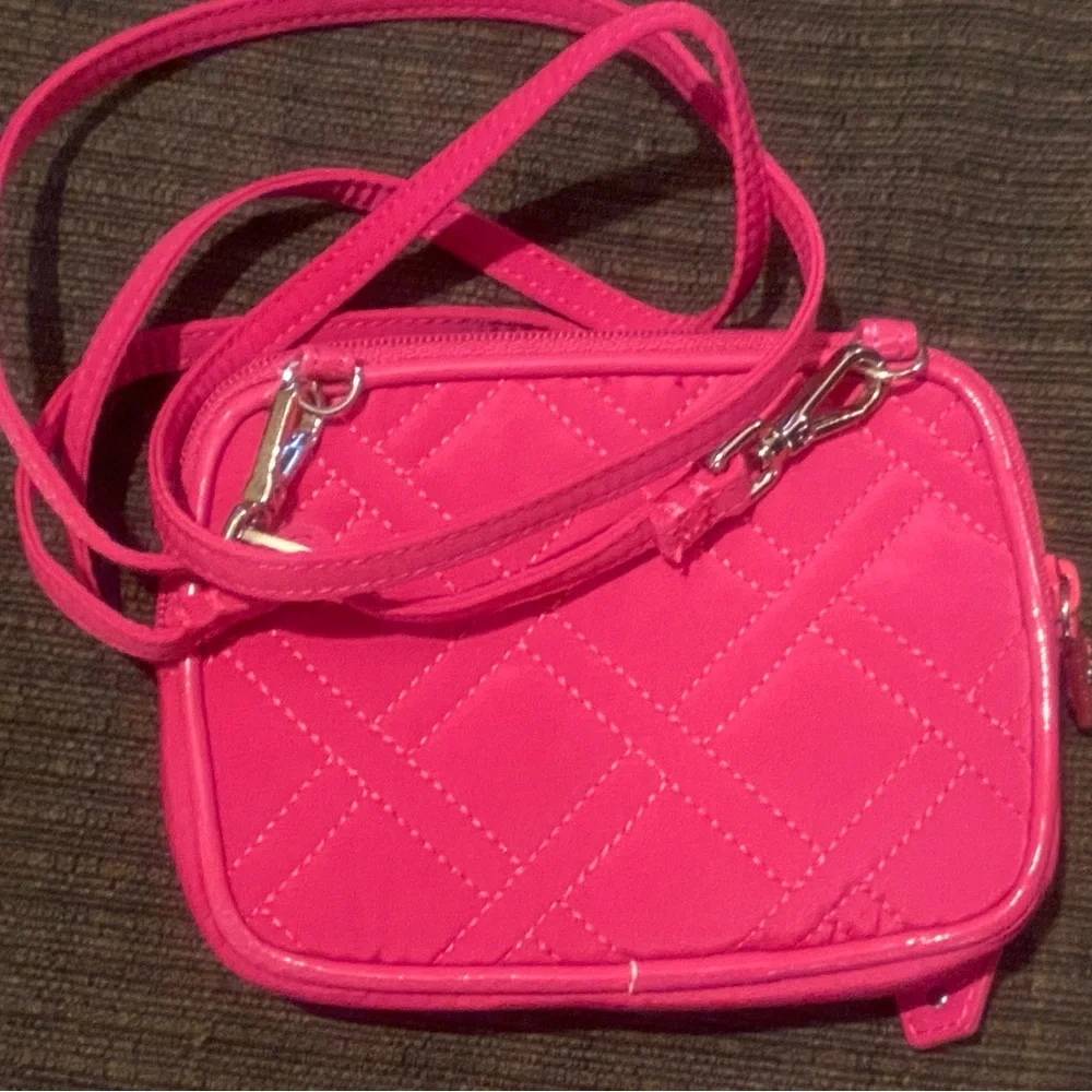 Vera Bradley Pink Quilted Crossbody Bag - Picture 4 of 6